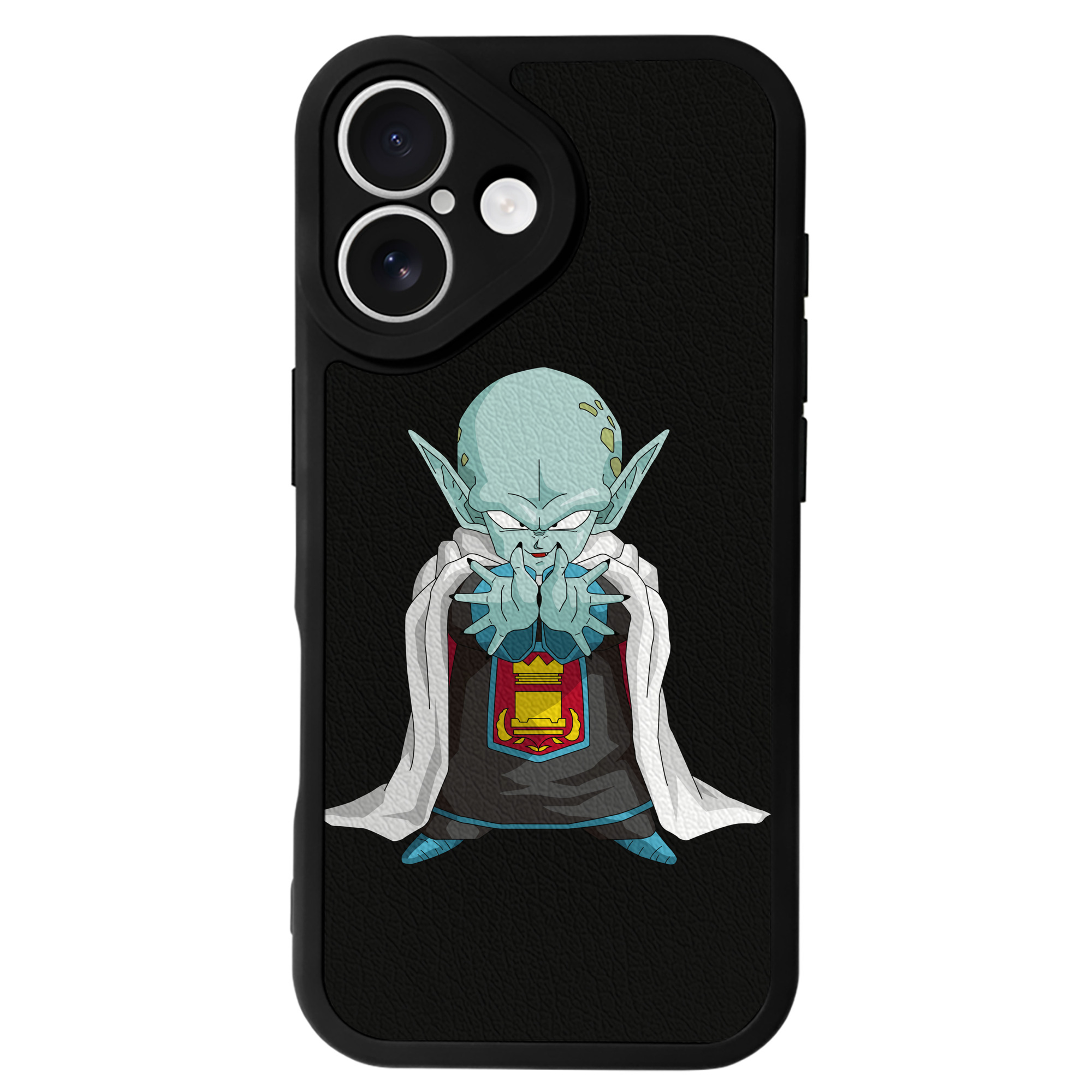 （画像用） ドラゴンボール DRAGON BALL 【iPhone 16シリーズ対応】シリコンスマホケース（レザー調） 材質：シリコン
